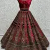 Anjani Art 2723A & 2723B Velvet Wholesale Lehenga Catalog